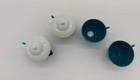 Vintage Lot Of Plasco Toy Dishes Tea Party Childrens Dining Play Set Blue