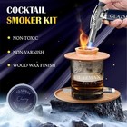 Cocktail Smoker Kit With Torch And 4 Flavors Of Wood Chips- Luxury Whiskey Gifts