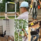 Aluminium Ladders Telescoping Multipurpose Extension Workshop Ladder Collapsible