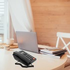 Business Fixed Phone Caller Id Telephone Home Office Landline Phone With Screen