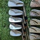 Macgregor Tourney Colokrom M75 2-sw Iron Set Copper Face Leather Grips Vintage
