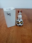 Dog On Soccer Ball Porcelain Hinged Trinket Box Nib Nos New In Box 