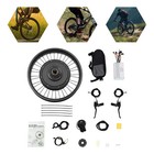 48v 1000w E-bike Rear Wheel Electric Bicycle Hub Gearless  motor Conversion Kit