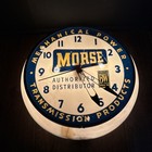 Old Lighted Morse Borg Warner Transmission Products Advertising Wall Clock