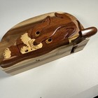 Carver Dan s Puzzle Trinket Box Carved Wooden Cat Nap