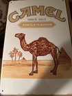 Vintage    camel Cigarettes     since 1913  Metal Tin For Wall 8   x12   