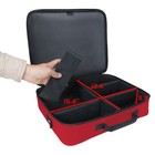 Enhance Designer Edition Trading Card Game Shoulder Bag For Deck Boxes  red 