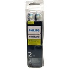 Genuine Philips Sonicare Diamondclean Toothbrush Head  2 Pack  Black  Hx6064 95
