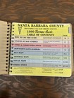 Vtg Thomas Guide Santa Barbara  Ventura W portions San Luis Obispo Counties 1990