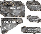 Terrain Area Footprints - Breach - Compatible W  Warhammer 40k 11th Ed