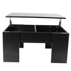 Modern Lift Top Coffee Table Wood Tea Table For Living Room With Storage