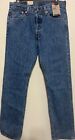 Nwt Men s Levi   s 501 Original 0193 100  Cotton Medium Blue Jeans Pant