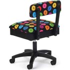 Arrow Sewing Chair Bright Buttons Hydraulic H8013-hidden Storage Under The Seat