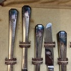 Wm A Rogers Oneida Aa Heavy King Arthur Pattern 25 Pc Silverplate Flatware Set