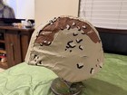 Desert Storm Pasgt Helmet W Dbdu Six Color Camo Cover - 1986 D - Us Army Usmc