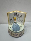Schmid Disney Cinderella Story Book Music Box  so This Is Love  Hand Painted