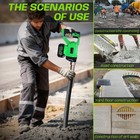 850w Cordless Electric Concrete Vibrator Compatible With Makita 18v Battery