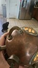 Vintage Nautical Decor Copper   Brass Replica Mini 7  Scuba Diving Helmet