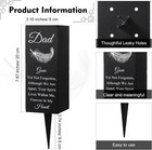 Dad Cemetery Vases For Grave Metal Cemetery Grave Vase Memorial Flower Holder