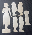 1938 Disney s Snow White 12  Paper Dolls  4 5 5 0  Whitman Cut-out Incomplete