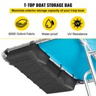 Vevor T- Top Boat Storage Bag Bimini Top Storage Bag For 6 Type Ii Life Jackets