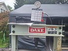 10 Ton Dake H-frame Manual Hydraulic Shop Press - 16-3 4    Between Housings 30765