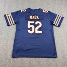 Nike Nfl Chicago Bears Khalil Mack 52 Jersey Kids L Large Navy Blue Orange White