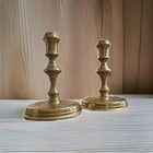 Virginia Metalcrafters Brass Candlestick Colonial Williamsburg Cw16-20 Raleigh