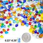 Keedolla Colorful Clear Sea Glass Pebbles Aquarium Gravel Fish Tank Rocks