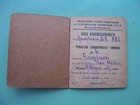 Ussr  Odessa 1927 Loan Society   Rare National Type Membership Document  Real 