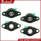 Findmall Ucfl205-16 Pillow Block Bearing 1  Bore 4pack Self-aligning Solid Base