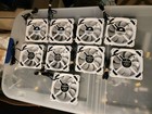 9 X Corsair Ll120 Rgb White 120mm Icue Premium Pc Case Fans - New Never Used