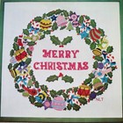 Vintage Crewel Embroidery Kit Yvonne Of California Merry Christmas Greetings Wre