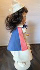 Vintage Ideal Miss Curity Nurse Toni P-90 14    Doll All Original Brunette W Stand