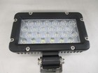 High Power Led 7inch Spotlight Cool White Lights Black Marine Boat