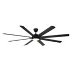 Home Decorators Glenmeadow 84 In  Integrated Led Indoor Matte Black Ceiling Fan