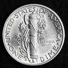1945-s Mercury Silver Dime Au Free Shipping 