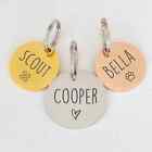 Custom Dog Pet Tag   Personalized Id   Cat Charm   Tags Engraved Personalized