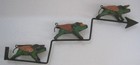 Iron Three Flying Pigs Weather Vane   Weathervane 