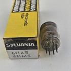 Sylvania 6ha5 6hm5 Vacuum Tube Vintage Electronic Radio Tv Tube Original Box