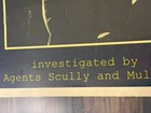 Vintage 1996 The X-files Poster Scully Mulder 25x36 Investigated By Scullymulder