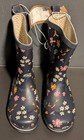 Reima Taika 2 0 Rain Boots - Kids   Girls Size 13 - 13 5 Blue Floral - Nwt