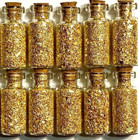 10 Bottles Of Large Gold Flakes      