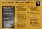 Norton 360 Deluxe  5 Devices - 1 Year  50gb Cloud Storage  Secure Vpn  More 