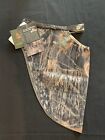 Nos Cabelas Mossy Oak Hunting Cap Strap Face Mask Men One Size Camo Made Usa
