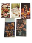 Vintage Cocktail Recipe Booklet Lot     5 Mixology Guides     Bar Drink Manuals 1950