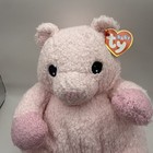 Baby Ty Pillow Pal Bearbaby The 12  Bear  pink Version  Babyty Stuffed Toy Mwnmt