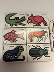 Vintage  abecedario Animal  Matchbox Cover Lot