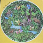  very Rare -vintage Eaton Round Jigsaw Puzzle 500 Pcs Fantasia  1980  Complete