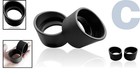 Ltkj 2pcs 34mm Rubber Eye Guards For Telescopes   Microscopes - Maximum Comfort